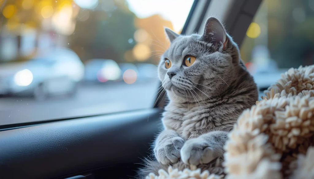Traveling with a British Shorthair Kitten