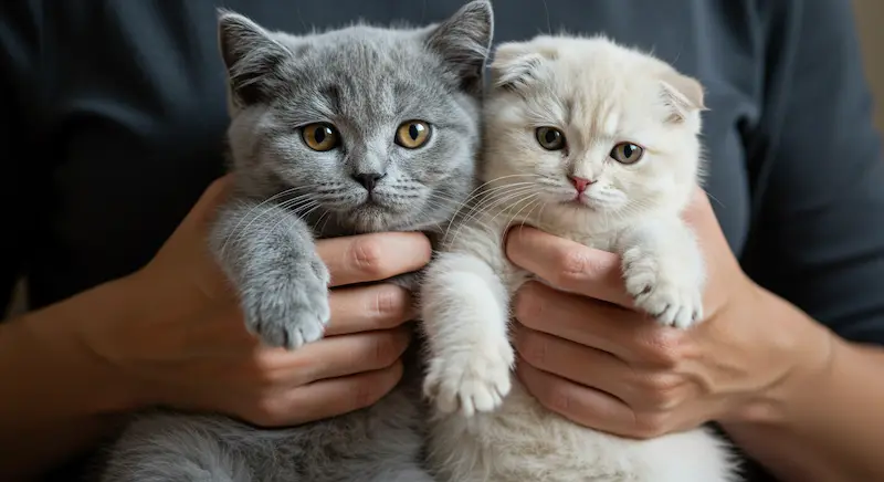 British Shorthair vs Scottish Fold