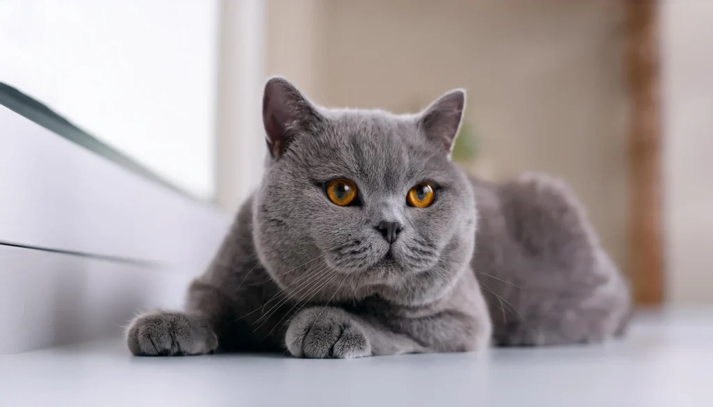 Bonding with British Shorthair cats